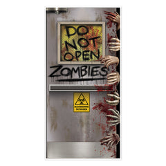 Décoration de porte – Labo de zombies