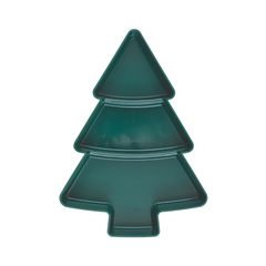 Plateau de service en forme de sapin de Noël Unique