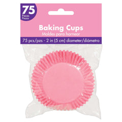 Moules en papier pour Muffin - Rose - 75/Pqt