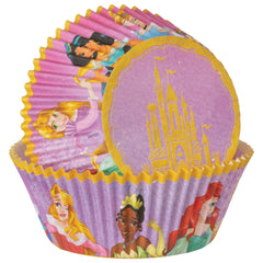 Moules en papier - Muffin - Princesse Disney - 48/Pqt