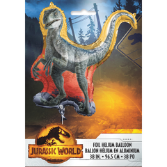 Mylar Supershape - Blue - Le Monde Jurassique 3 - 38"