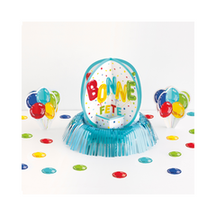 Kit de décoration de table - Bonne fête éclatantes - 7pc/Pqt Unique