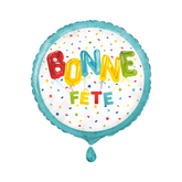 Mylar - Bonne fête éclatantes - 18" Unique