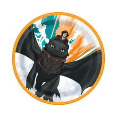 Assiettes à Dessert - Dragon - 7" – 8/Pqt Unique