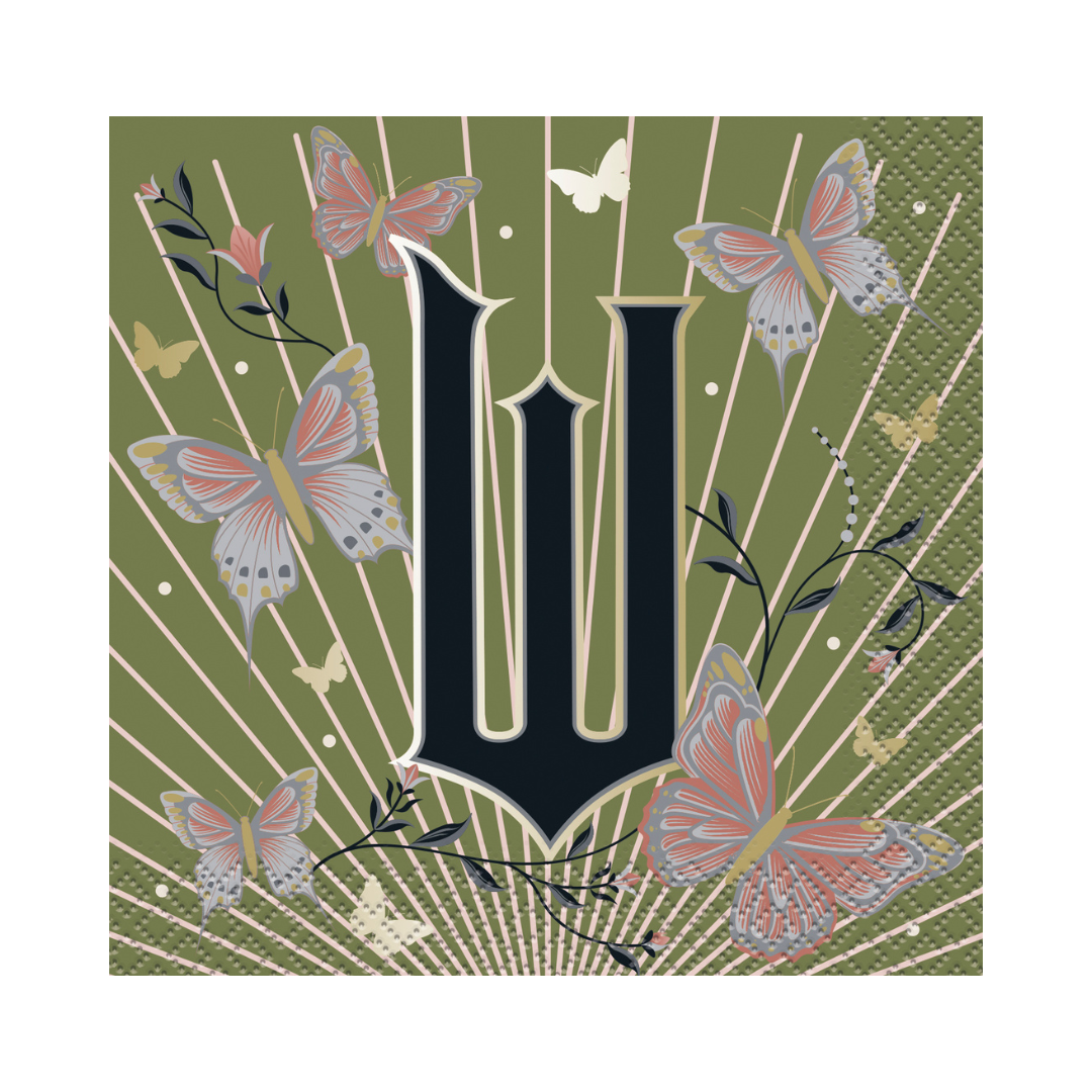 Serviettes à Breuvage - Wicked – 16/Pqt Unique