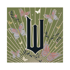 Serviettes à Breuvage - Wicked – 16/Pqt Unique