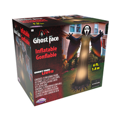Décoration gonflable - Ghost Face - lumineux – 6' Fun World