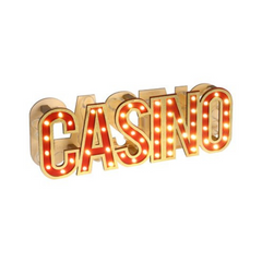 Illuminated signs - Casino