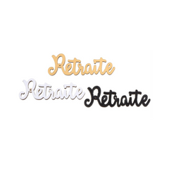 Confettis - Retraite - Vive la retraite - 10/Pqt