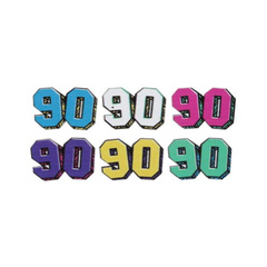 Multicolor Confetti - 90s Style - 10/Pack