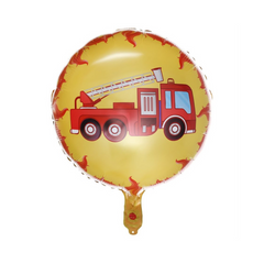 Mylar - Camion de pompier - 18"
