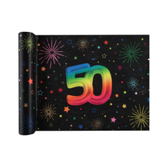 Chemin de table - Multicolore - 50 ans