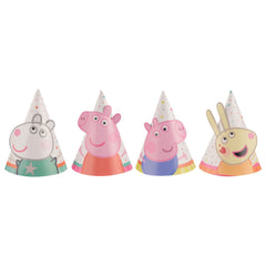 Chapeau de fête - Peppa Cochon - 8/Pqt