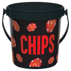 Casino chip bucket