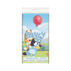 Nappe en Plastique - Bluey - 54" x 84" Unique