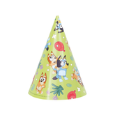 Chapeau de fête - Bluey - 8/Pqt Unique