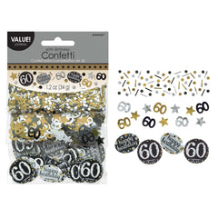 Confettis - 60 ans - 1/Pqt