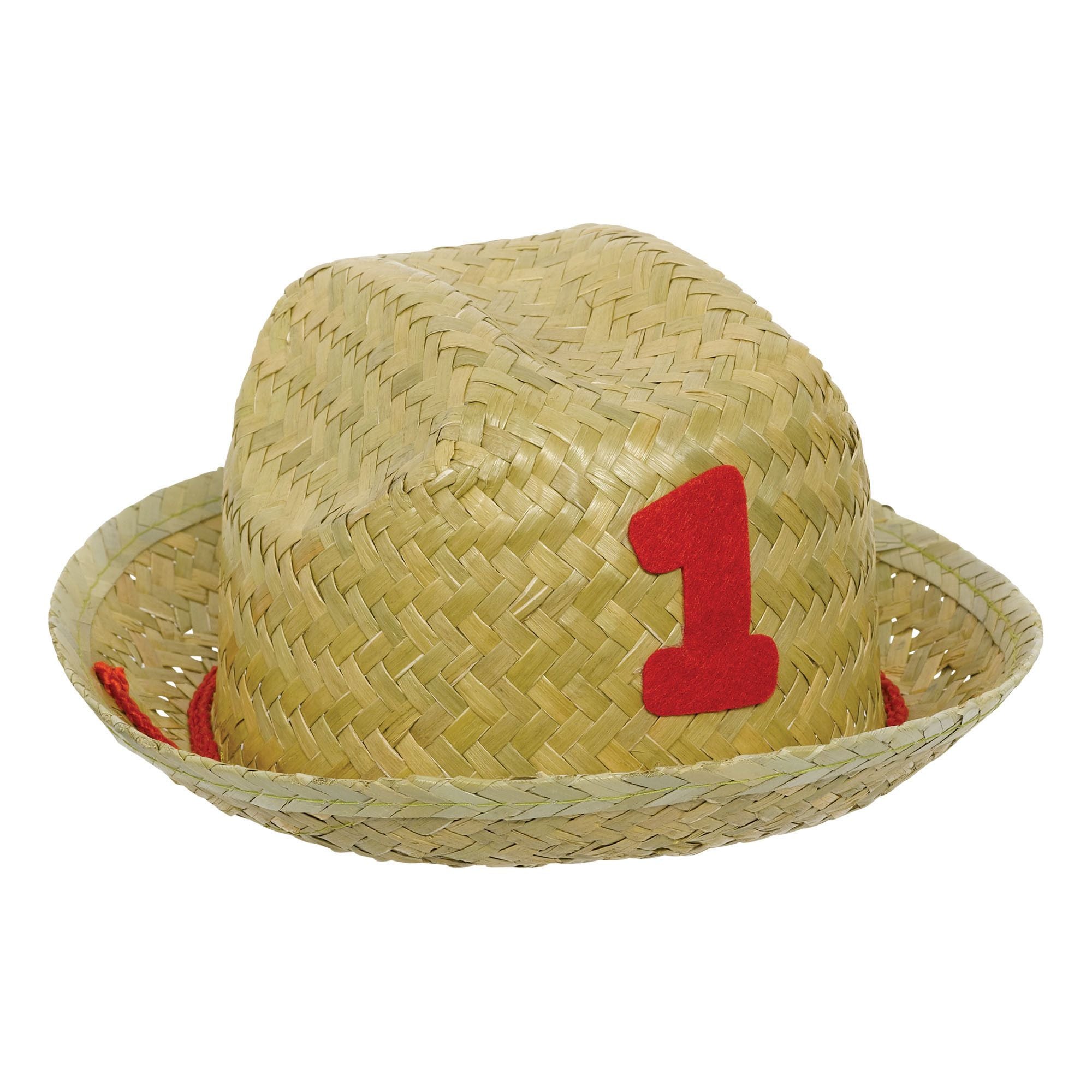 Barnyard Birthday Straw Hat