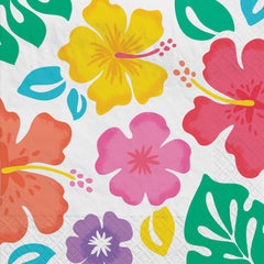 Serviettes de table - Hibiscus Hawaii - 16/Pqt