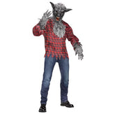 Costume Homme - Loup-garou gris argenté - Adulte