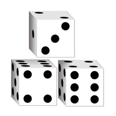 Dice-shaped gift boxes – 3 1/4" x 3 1/4" - 3/Pack
