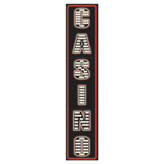 Articulated suspended cutout - Casino - 6'