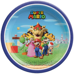Assiettes à Dessert - Super Mario Bros™ - 7" - 8/Pqt