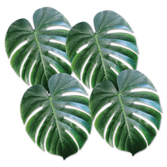 Feuilles de palmier tropicales - 13" – 4/Pqt