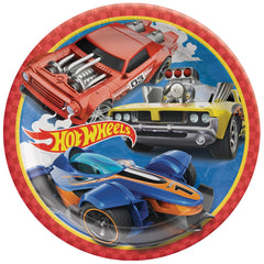Assiettes à Repas - Hot Wheels - 9" - 8/Pqt