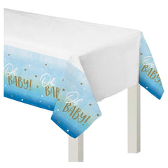 Nappe en plastique - Oh Baby - Bleu