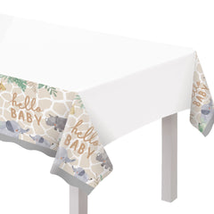 Plastic Tablecloth - Baby Jungle