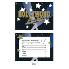 Invitations - Hollywood Lights - 8/Pack