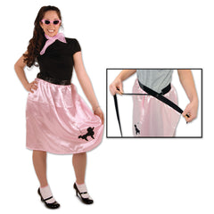 Retro skirt - Pink - Adjustable