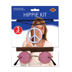 Hippie Kit - Glasses, Headband and Necklace