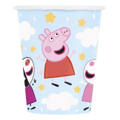 Verres en Papier - Peppa Cochon - 9oz - 8/Pqt