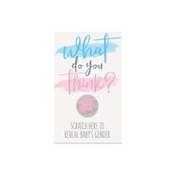 Jeux à gratter « Fille » – Révélation de sexe – 10/Pqt