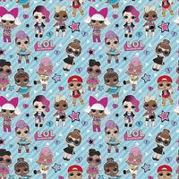 Papier d’emballage - Poupée LOL - 30 x 5'