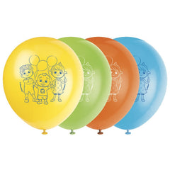 Ballons en latex - Cocomelon - 12" - 8/Pqt