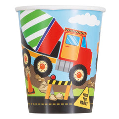 Verres en Papier - Construction - 9oz - 8/Pqt