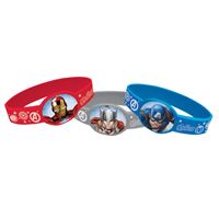 Bracelets extensibles - Avengers - 4/Pqt