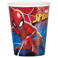 Verres en Papier - Spider-Man - 9oz - 8/Pqt