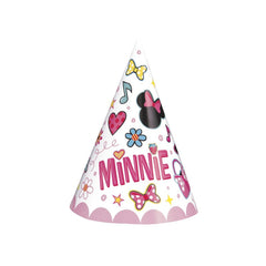 Chapeaux de fête - Minnie Mouse - 8/Pqt