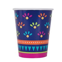 Paper Cups - Bohemian Fiesta - 9oz - 8/Pack
