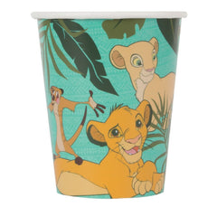 Verres en Papier - Le Roi Lion - 9oz - 8/Pqt