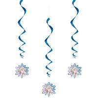 Décorations Suspendues Tourbillonnantes – La Reine des Neiges – 26" – 3/Pqt