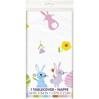 Nappe en Plastique - Pâques - 54" x 84"