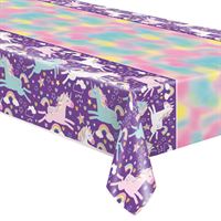 Nappe en Plastique - Licorne - 54" x 84"
