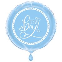 Mylar - Shower Bébé - Bleu - 18"