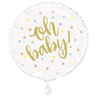 Mylar - Oh Baby - Or - 18"