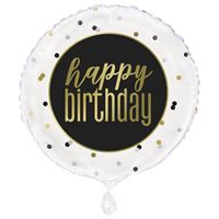 Mylar - Happy Birthday - Métallique - 18"